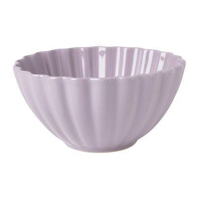Schaal geschulpt – lila – ø14×6.8 cm