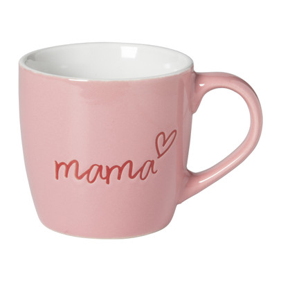 Mok mama – roze/ rood – 325 ml