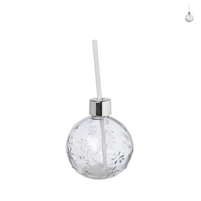Drinkbeker kerstbal – goud/ zilver – ø10×12 cm