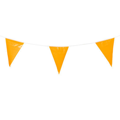 Vlaggenlijn oranje – 10 meter