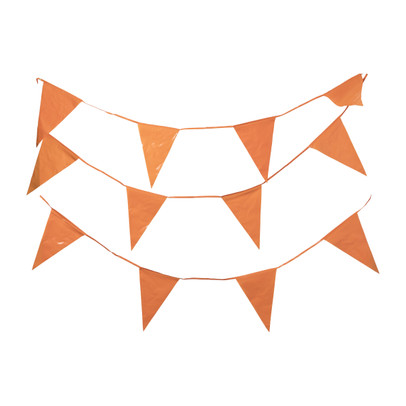 Vlaggenlijn – oranje – 10 meter