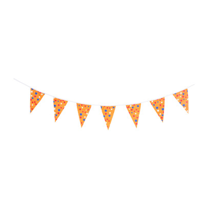 Vlaggenlijn – oranje tulp – 5 meter