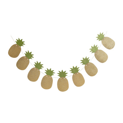 Vlaggenlijn ananas – 2,5 meter