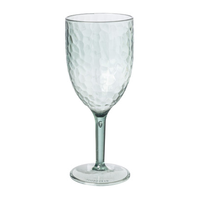 Wijnglas dots – groen – ø8×19.8 cm