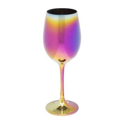 Wijnglas regenboog – 300 ml