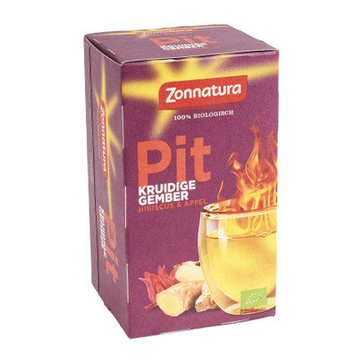 Zonnatura kruidige gember thee – 20 zakjes