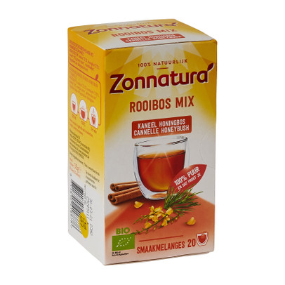 Zonnatura rooibos mix thee – 20 zakjes