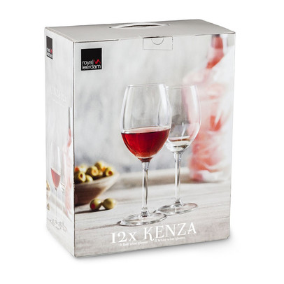 Wijnglazen Kenza – 33 cl en 40 cl – set van 12