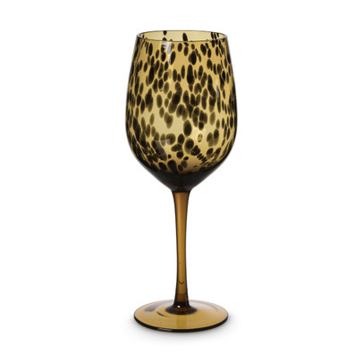 Wijnglas – cheetah – 380 ml