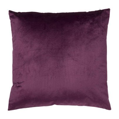 Sierkussen velvet – paars – 45×45 cm