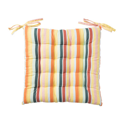 Zitkussen streep –  multikleur – 40x40cm