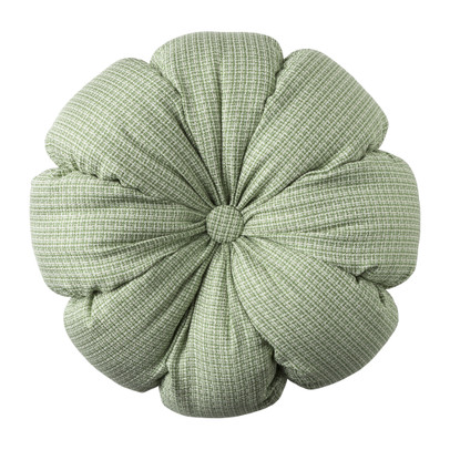 Kussen knoop rond – groen – ø42 cm