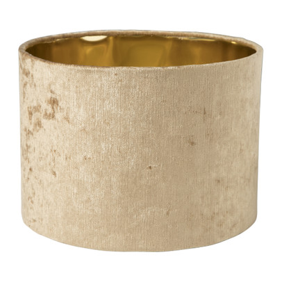 Lampenkap crushed – goud – ⌀25×18 cm