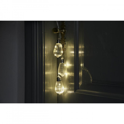 Villa Collection lichtslinger antique – 3 lampen – 50 cm
