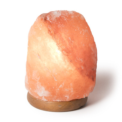 Zoutsteen lamp – 18 cm