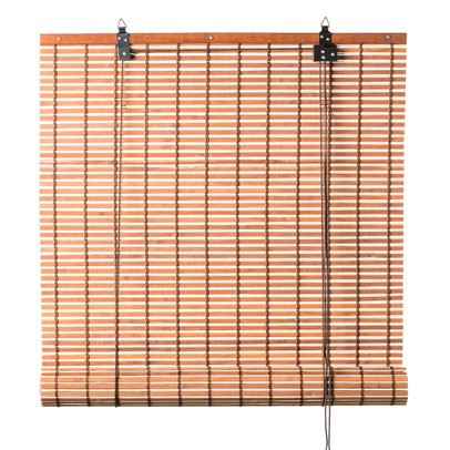 Bamboe rolgordijn – lichtbruin – 120×180 cm