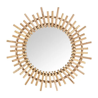 Zonnespiegel bamboe – ⌀29 cm