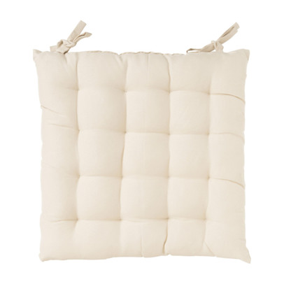 Zitkussen beige – polyester – 40×40 cm