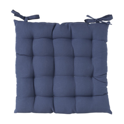 Zitkussen donkerblauw – polyester – 40×40 cm