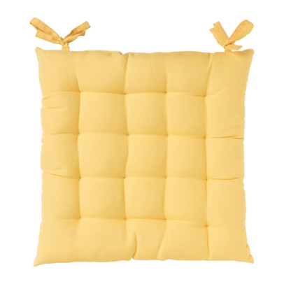 Zitkussen geel – polyester – 40×40 cm