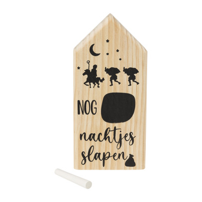Aftelkalender voor Sinterklaas – 19.5x9x4 cm