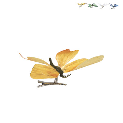 Vlinder op clip – diverse varianten – 12.5 cm