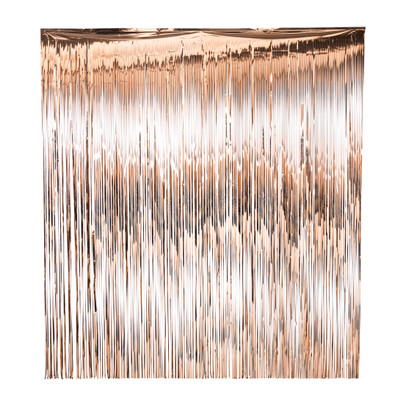 Backdrop – roségoudkleurig – 180×200 cm