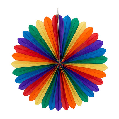Waaier regenboog – 50 cm