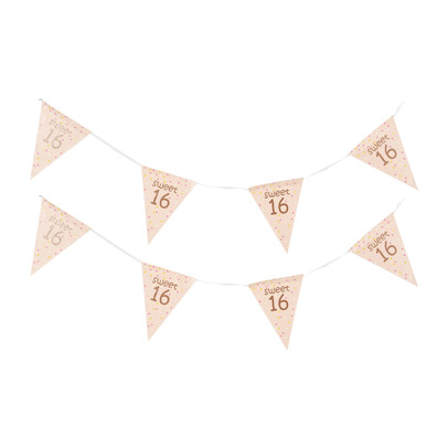 Vlaggenlijn sweet 16 – 6 meter