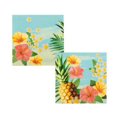 Servetten – tropical – set van 20