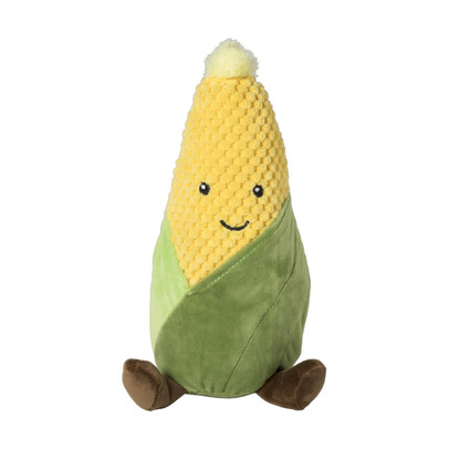 Knuffel mais – geel – 22.5×11.5 cm