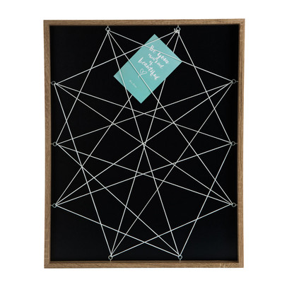 Wandframe met elastiek – 62×50 cm
