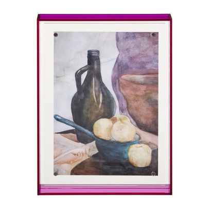 Acryl fotolijst groot – roze – 15×20 cm