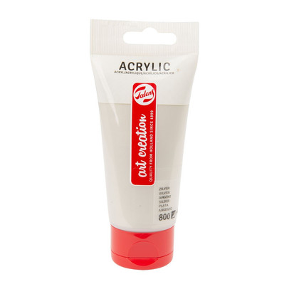 Talens Art Creation acrylverf – zilver 800 – 75 ml