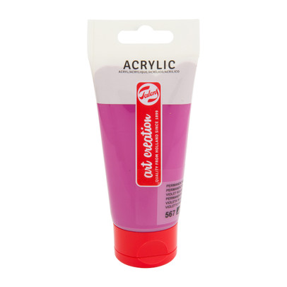 Talens Art Creation acrylverf – rood violet 567 – 75 ml