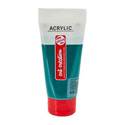 Acrylverf talens – donkergroen – 75 ml