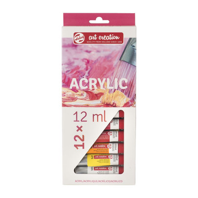 Talens Art Creation acrylverf – 12 ml – set van 12