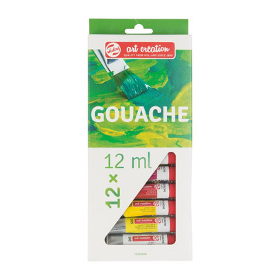 Talens Art Creation gouache – 12 ml – set van 12