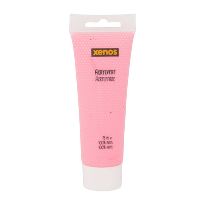 Acrylverf tube – licht roze -75 ml