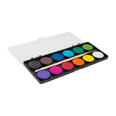 Waterverf – set van 12 kleuren