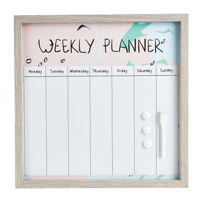 Memobord weekly planner – 43×43 cm