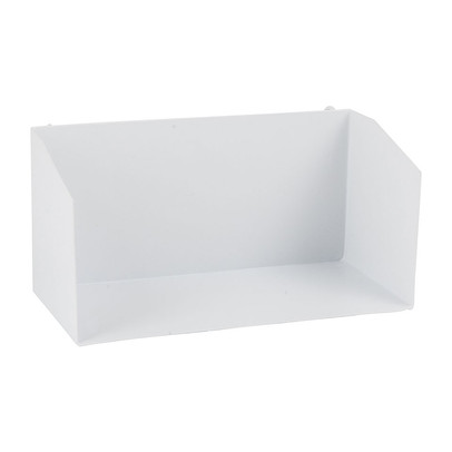 Plankje voor wandrek – wit – 20×10 cm