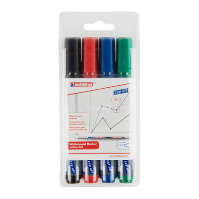 Whiteboardmarker – set van 4