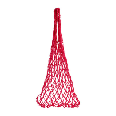 Tasje geknoopt roze – 50×30 cm