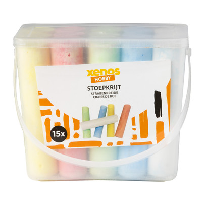 Stoepkrijt – set van 15