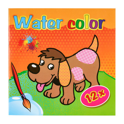 Water kleurboek – hond – 22×22 cm
