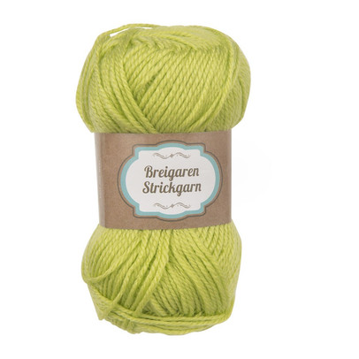Acrylgaren lime groen