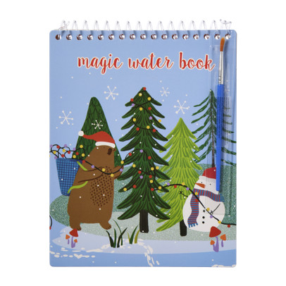 Waterkleurboek kerst