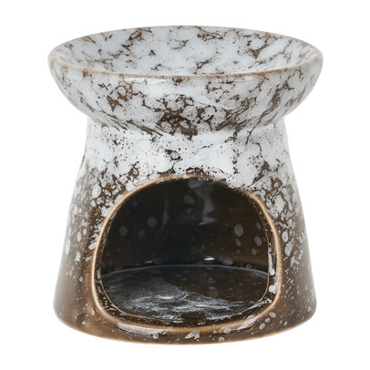 Waxmelt brander – zwart keramiek – 7x7x7 cm