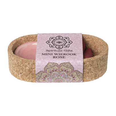 Wierook set – rose – kegels met schaaltje